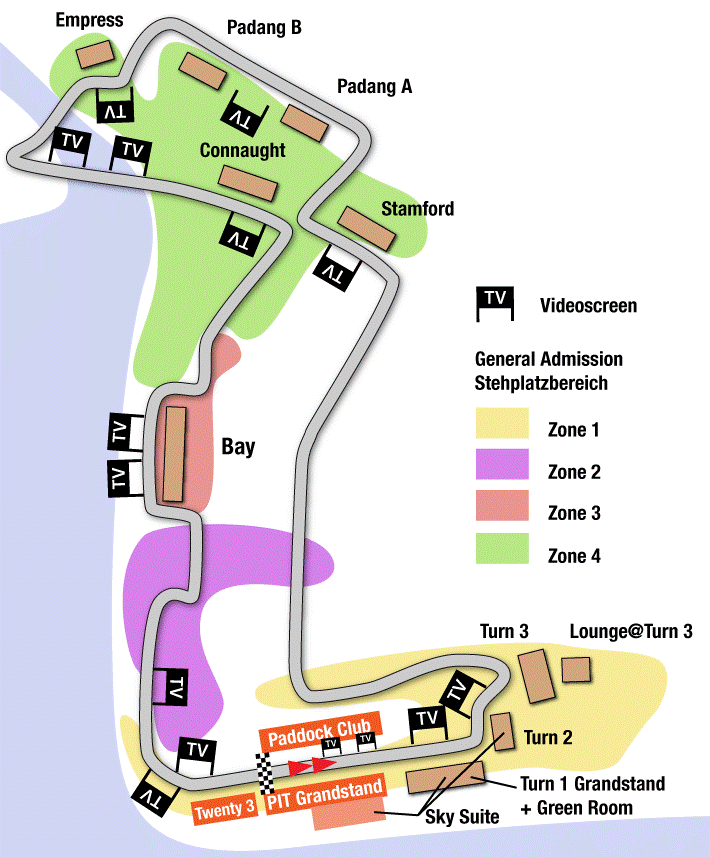 Tickets / Bilete Formula 1 Singapore